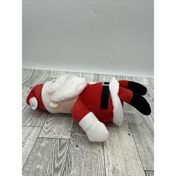 Fetch for Pets Rudolph Santa Claus Plush Stuffed Animal Toy 10" Squeaks - Picture 5 of 5